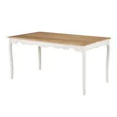ELEMENT DESIGN - Mesa de Comedor Vintage 6 Personas 160×90×78CM