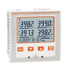 LOVATO - MULTIMETRO DIGITAL PANTALLA LCD USO TTCC PUERTO RS485