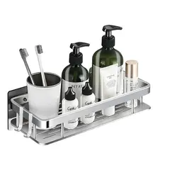 BAZUCA - Organizador De Ducha Repisa Baño Ducha Adhesivo Inoxidable