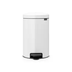 BRABANTIA - Basurero Pedal NewIcon 12 Lt Blanco
