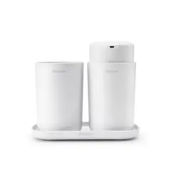 BRABANTIA - Set de accesorios para el baño ReNew Blanco