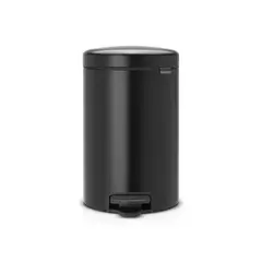 BRABANTIA - Basurero Pedal NewIcon 12 Lt Negro