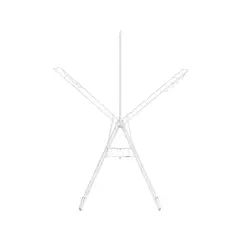 BRABANTIA - Tendedero HangOn con barra 25 Mt White