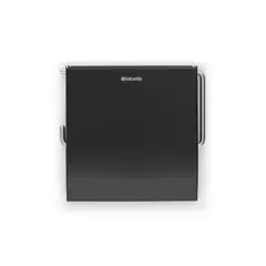 BRABANTIA - Porta rollos de papel higiénico ReNew Negro