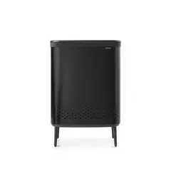 BRABANTIA - Contenedor para ropa Bo Hi 2 x 45 Lt Negro