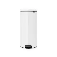 BRABANTIA - Basurero Pedal NewIcon 30 Lt Blanco