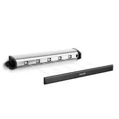 BRABANTIA - Colgador retráctil 22 Mt Plateado