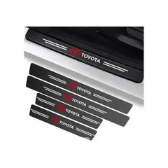GENERICO - Cubre zócalos adhesivos para autos y camionetas universal TOYOTA