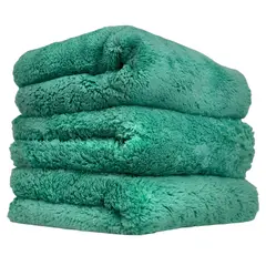 CHEMICAL GUYS - Paño de Microfiber Towel 16″ X 16″ 3 Pack Verde
