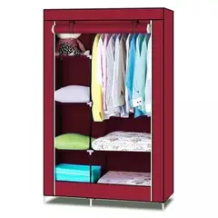 GENERICO - Closet Organizador Armable De Tela 2 Cuerpo