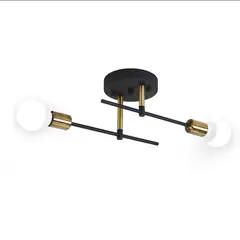 ANENG - Lámpara De Techo Colgante Iluminación Con 2 Focos