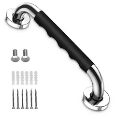 ZG STORE - Barra Seguridad Baño Mango 40cm Acero Inoxidable Antideslizante