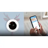 NEXXT SOLUTIONS - Camara Monitor De Bebe Wi-Fi 2K HDR