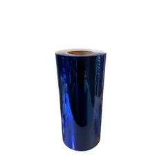 NEON - Vinilo Adhesivo De Corte Decorativo Azul Metalico 30 Cms X 5 Mts