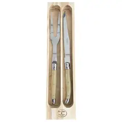 LAGUIOLE - Set para asado marmol