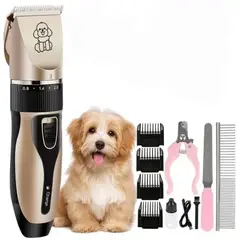 GENERICO - Maquina Corta Pelo Kit de Aseo para Mascotas Corta Uñas