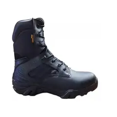DELTA - Botas Tacticas Militares Caña Alta negro
