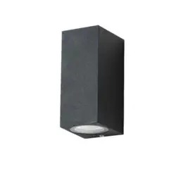 WANT - Aplique Led Negro 25w 3000k Luz Cálida