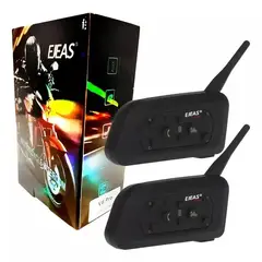 EJEAS - 2 Intercomunicador Bluetooth Moto V6 Pro