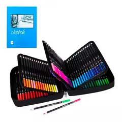 OFERTABKN - Set 120 Lapices De Colores Arte Profesional Sketch Estuche