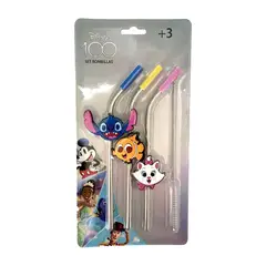 DISNEY - Juego De Cubiertos 16 Piezas Acero Inoxidable -