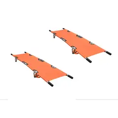 GLOMED - Pack 2 Camilla de Rescate Plegable Dos Cuerpos