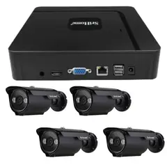 SRIHOME - NVR con Cámaras Pack de NVR NVS003 16CH y 4 Cámaras XSP007