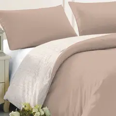 ILLUSIONS - Plumón Sherpa Estampado Marca ilusión Apto Para 1P Y 1.5 P Taupe