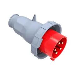 GENERICO - ENCHUFE INDUSTRIAL IP67 LH MACHO VOLANTE 380V 32A 3P+N+T BEMIS