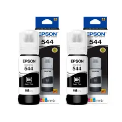 EPSON - 2 Tintas Genuinas T544 Bk L1110 L3110 L3150 L5190