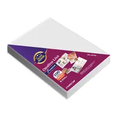 CURSOR - Opalina Lisa Extra Blanca Premium 250G Oficio 100 h - Blanco