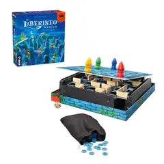 ANSALDO - Juego de mesa Laberinto Mágico 4 jugadores estrategia