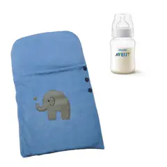 GENERICO - Saco de dormir Azul más Mi primer biberón Anti colic
