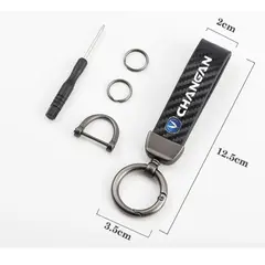OEM - Llavero Changan color negro carbono