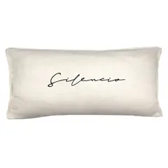 TUYO PRINT - Cojín Silencio - 70x35 cm -