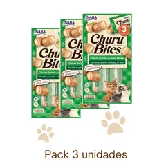 CHURU - PACK de 3 sachets de BITES Atún pollo para Gato