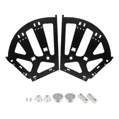 KUANGYE - Bisagras Soportes Para Mueble Zapatero De 3 Filas