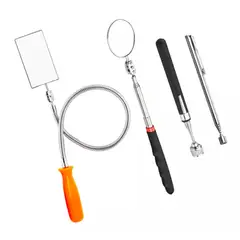OFERTABKN - Set De Inspeccion Automotriz Espejo E Imán Telescopico 4 Pzs