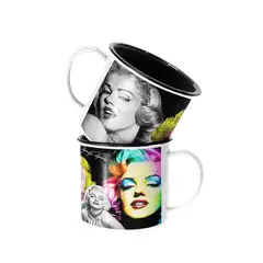 SM - Taza Enlozada Lechera Marilyn Monroe Vintage