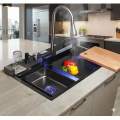 BELLETTI - Lavaplatos Multifuncional - Acero Inoxidable Inteligente