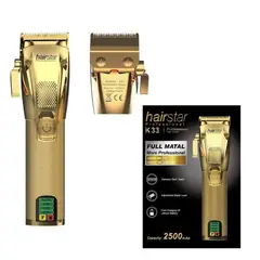 GENERICO - Máquina Afeitadora Inalambrica Clipper Hair Star K33