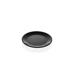 IMAHE - PLATO REDONDO 17 CM. MELAMINA NEGRA