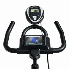 CENTURFIT - Bicicleta Spinning 6kg Estática Soporta 120kg Home Fitness Gym