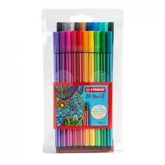 STABILO - Set 20 Marcadores Pen 68
