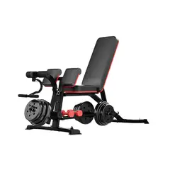 SDFIT - Banco Ajustable Plegable Piernas Miking Mk-031c