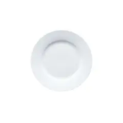 IMAHE - SET DE 6 PLATO BORDE ANCHO PORCELANA 27 CM LINEA PADUA