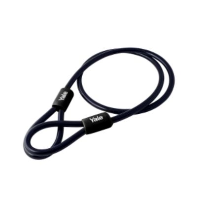 Cable de Seguridad Portatil Bicicleta 1.2Mts Negro