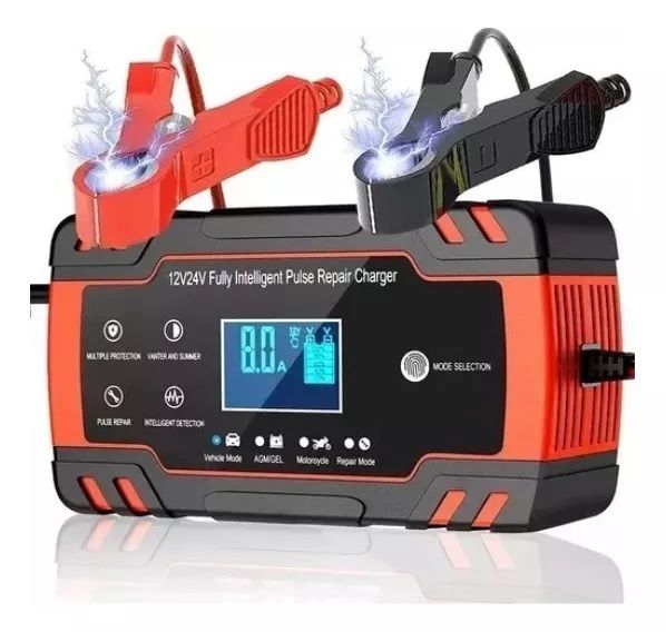 Cargador de batería inteligente 12V para Auto Moto a $16.990