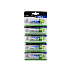 DBLUE - Pack 5 Pilas Recargables Aa 2700mha