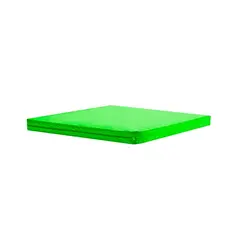 GENERICO - Colchoneta Jardin Infantil Junji 130 x 130 x 2,5 cm verde
